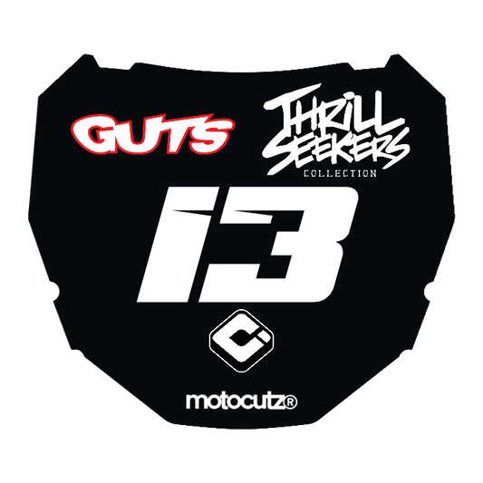 CUSTOM ODI NUMBER PLATE DECAL