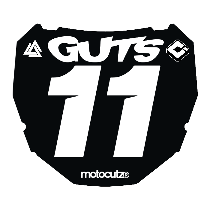 CUSTOM ODI NUMBER PLATE DECAL