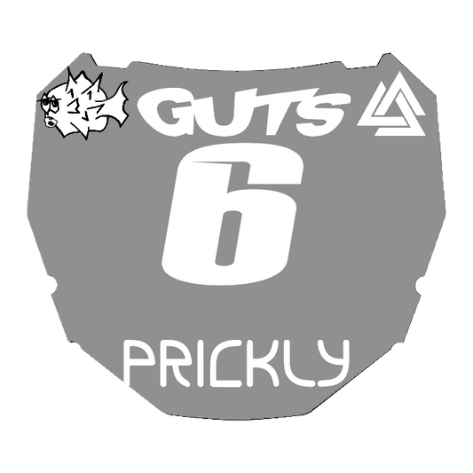 CUSTOM ODI NUMBER PLATE DECAL