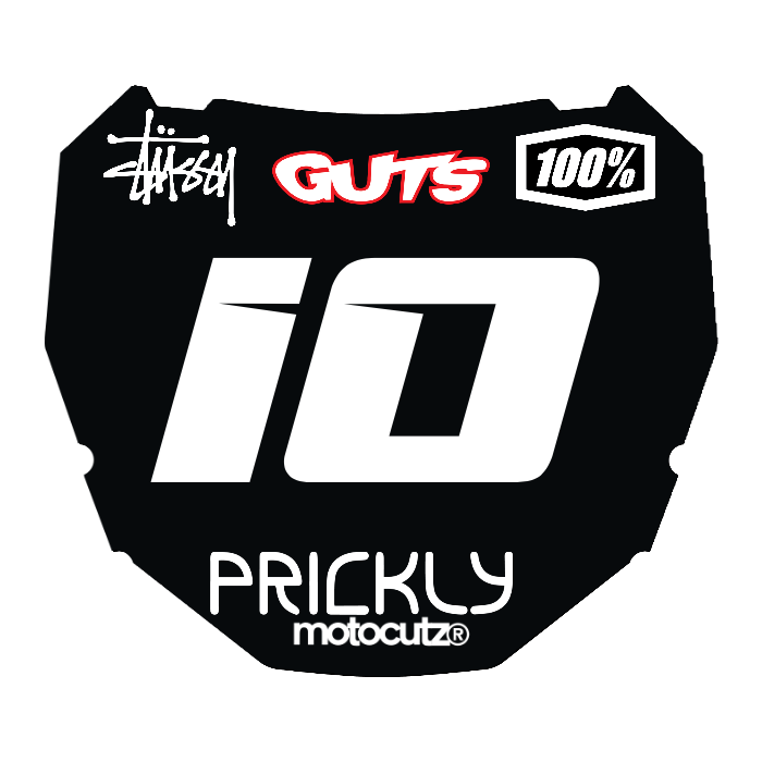 CUSTOM ODI NUMBER PLATE DECAL